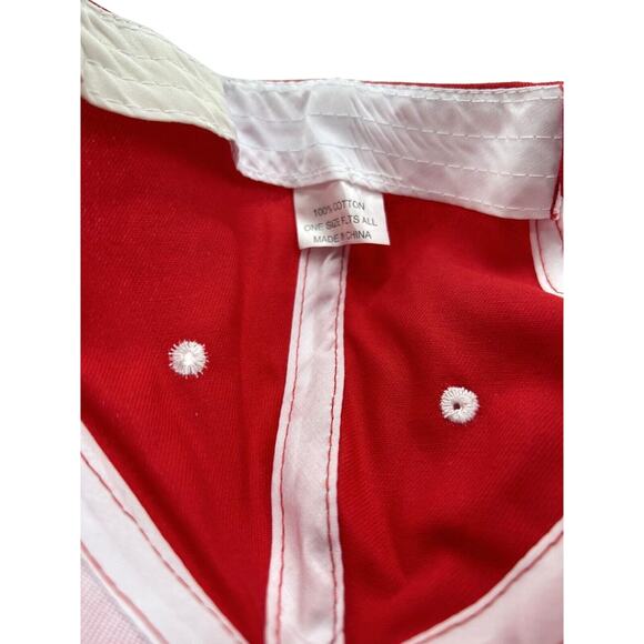 Budweiser Grab Some Buds Red Logo Adjustable Hook and Loop Trucker Hat Cap - Picture 8 of 9